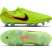 Nike Tiempo Legend 10 Elite IJzeren-Nop Voetbalschoenen (SG) Anti-Clog Neongeel Zwart Oranje