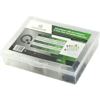 Quadrios LED-assortiment Rood, Groen, Geel, Blauw, Koud-wit, Warm-wit 3 mm 20 mA 3.0 V