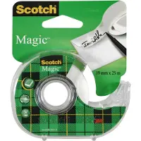 Scotch Plakbandhouder Magic Magic Transparant 19 (B) mm
