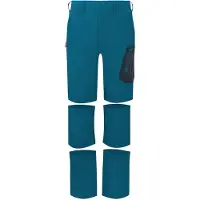 TROLLKIDS - Kid's Preikestolen Double Zip-Off Pants - Afritsbroek 134, blauw