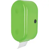 Spirella Cube Toiletrolhouder Groen – Wandmontage Toiletpapierhouder met Minimalistisch Design voor de Badkamer