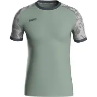 Jako Iconic Shirt Korte Mouw Heren - Mintgroen / Zachtgrijs / Antra Light | Maat: L