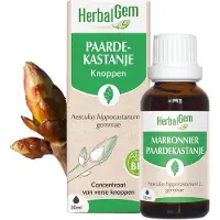 Herbalgem Paardenkastanje Bio | Bloedsomloop 30 ml Druppels
