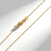 Cavill - Gouden Halsketting - 9K Geel Goud - Fijne Ankerketting 45 cm - Elegante Lichte Halsketting - Tijdloze Sieraden voor Dames