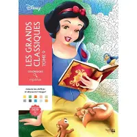 Hachette heroes LES GRANDS CLASSIQUES DISNEY COLORIAGES MYSTERES,9