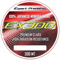 Expert Predator Ex 300 Monofilament 300 M Rood 0.550 mm