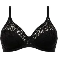 Chantelle - Norah - Beugel BH - Bedekkend - Soft Feel - ZWART