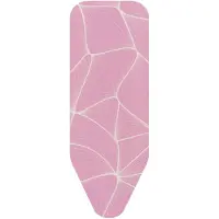 Brabantia Strijkplankhoes C - 124 x 45 cm - Complete Set - Lilac Waves