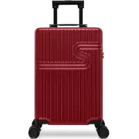 Bhppy Handbagage koffer 55x34x20 cm - Reiskoffer handbagage - TSA slot - 28L - Signature koffer Sun-Dried Tomato