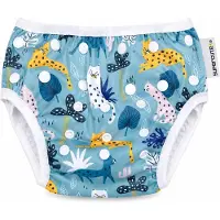 SuperCute - Wasbare - Zwemluier - Verstelbaar - Luipaardjes - Zwemmen - Baby zwemmen - 0 - 3 jaar - Meisje - Jongen - Milieu vriendelijk - Babyspa - Kraamkado