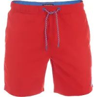 Riverso Heren Short RIVDavid bequem Rood 3XL Volwassenen Sneldrogende Zwemshort met Trekkoord