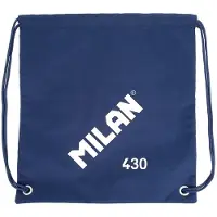 Milan Rugtas met Koordjes Since 1918 42 x 34 x 0,7 cm Blauw