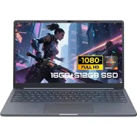 Ninkear A15 Air Gaming Laptop – 15.6" FHD – Ryzen 5 3500U – 16GB RAM – 512GB SATA SSD – Vega 8 – Windows 11 Pro – Licht & Snel