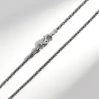 Cavill - Zilveren Ketting 925 Sterling Zilver - 50 cm 4,58 g - Fijne Verfijnde Chic Ketting - Dames Sieraad Voor Casual En Formeel