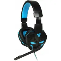 IBox X8 Headset Wired Head-band Gaming Black. Blue