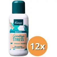 Kneipp 12x Mini Badschuim Goodbye Stress (100 ml)