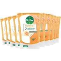 Dettol No-Touch Navulling Handzeep - Extra Care Honey & Sheabutter 250ML - 10 Stuks - Voordeelverpakking
