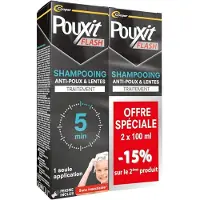 Pouxit Flash Shampoo Behandeling tegen luizen en neten zonder insecticide 200 ml Shampoo