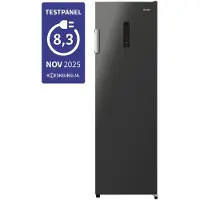 Chiq CSD206NEID - Vrijstaande Vriezers - No Frost - 206 Liter - Digitaal LED Display - 6 Lades - Hoogte: 170 cm - Energielabel D - Zwart - 12 Jaar Garantie op Compressor