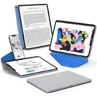 MOFT Hoes Geschikt voor iPad Pro 13 (2024/2025) - Dynamic Folio Book Case - Magnetische Beschermhoes met Standaard - 20+ Kijkhoeken - MOVAS Vegan Leer - Sleep/Wake - Grijs