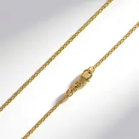 Cavill - 18K Goud Vergulde Ankerketting - 925 Sterling Zilver - Elegante Gouden Ketting 45 cm - Karabijnsluiting - Klassieke Dames Schakelketting