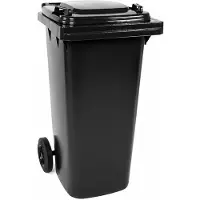 ICS Afvalcontainer 80 liter grijs - Kliko 80 liter - 2 wielcontainer