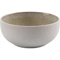 Intratuin Schaal Tzia Beige / Wit D 13,7 H 7 Cm