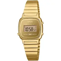 Casio Collection Vintage LA670WEGS-9AEF Horloge - Staal - Goudkleurig - Ø 24 mm