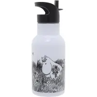 Rätt Start Mumin Graphic waterfles 34 cl Wit