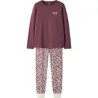 Name it Nachtkledij beige / cyclaam / rosa