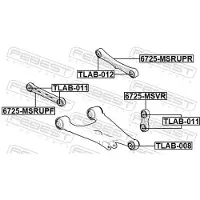 FEBEST 6725-MSRUPR Draagarm
