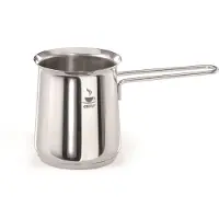 GEFU CLAUDIO Melkopschuimkan - 300 ml - RVS Melkkannetje voor Cappuccino & Latte Art