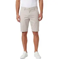 Brax Chino shorts grijs katoen polyester elastaan