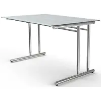 Kerkmann Büromöbelfabrik - Bureau Artline - glas 120x80cm - verstelbaar