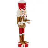 Atmosphera Peperkoek notenkraker figuur, 25 cm