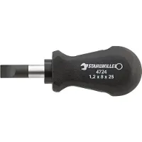 Stahlwille 4724 2 1,0X5,5X 25 VERGASERSCHRAUBENDREHER Platte schroevendraaier