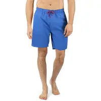 Riverso Heren Short RIVDavid bequem Blauw S Volwassenen Sneldrogende Zwemshort met Trekkoord