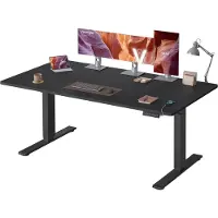 Vasagle - Zit Sta Bureau - Elektrisch - USB-C-Aansluiting - Geheugenfunctie - Voor Kantoor