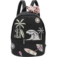 Fritzi aus Preußen Vrije tijd rugzak Rugzak Malibu Denim Washed Limited Barbie Backpack Black Zwart