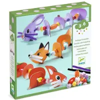 Djeco ENFILAGE - ANIMAUX MIGNONS