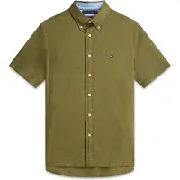 Tommy Hilfiger Overhemd olijfgroen