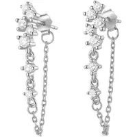 Hey Happiness Oorbellen 'Radiant Blossom' zilver