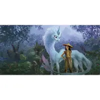 Overig Fotobehang Raya Jungle - Meerkleurig - 2,50m X 500cm