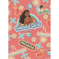 Komar Vliesbehang Digitale print vlies - Moana Island Girl - Afmeting 200 x 280 cm