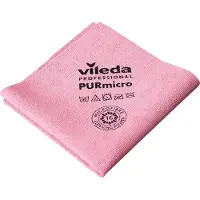 Vileda microvezeldoek Purmicro Active | pak van 5 stuks | rood