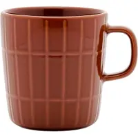 Marimekko Oiva/tiiliskivi Mok 40 Cl Kastanjebruin - Koffiekopjes Steengoed Chestnut - 075884-800