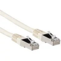 ACT 2.00m Cat6a SSTP PiMF, 2 meter, Cat6a, S/FTP (S-STP), RJ-45, RJ-45, ivoorwit