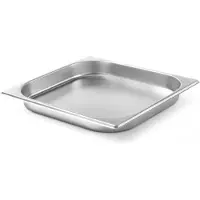 Hendi GN-container 2/3 – lichtgewicht roestvrij staal – 5,5L – 354x325x65 mm