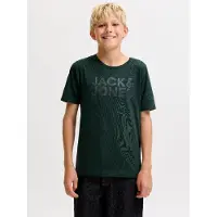 Jack & Jones Junior Shirt 'JJECORP' donkergroen