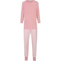 Mey Pyjama Serie Simple Stripes Bridal Rose | Maat 46